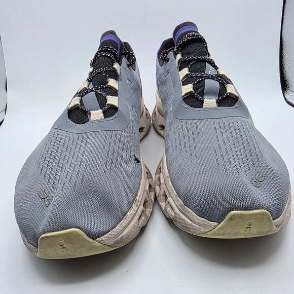 On Cloud Cloudmonster Mens Size 12 Gray Athletic Shoes Running Walking Outdoors - Picture 2 of 13